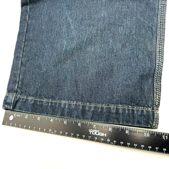 LEVI'S Men's‎ 44X32 Blue Jeans Gold Signature Carpenter Baggy y2k 90s Vintage - Picture 11 of 11
